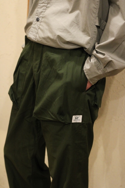 SASSAFRAS[ササフラス] Digs Crew Pants 4/5 - Weather