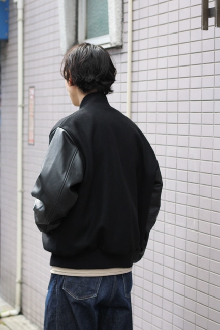 SETTLEMIER'S[セトルマイヤーズ] Set-in Leather Sleeve Varsity Jacket