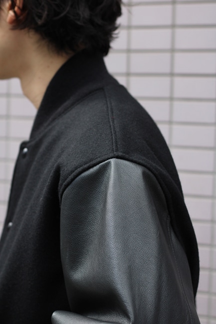 SETTLEMIER'S[セトルマイヤーズ] Set-in Leather Sleeve Varsity Jacket