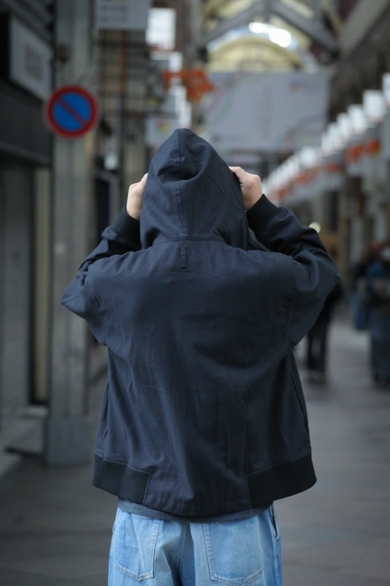 UNTRACE[アントレース] Viera Full Zip Parka/Denim Pants