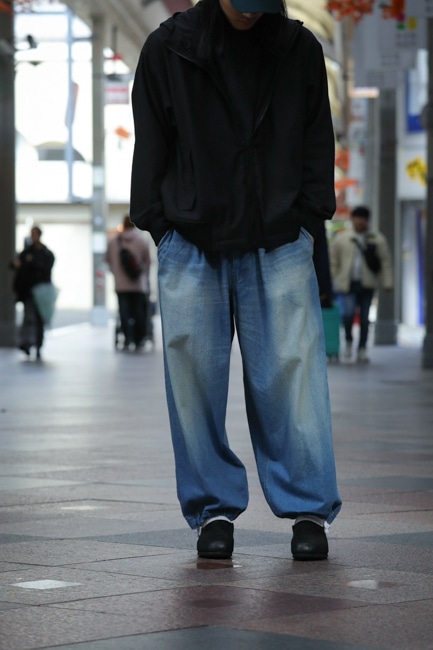 UNTRACE[アントレース] Viera Full Zip Parka/Denim Pants