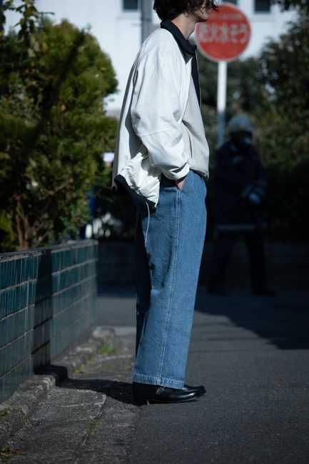 ONLY ARK】 別注 ONE TUCK JERSEY PANTS | BATONER(バトナー