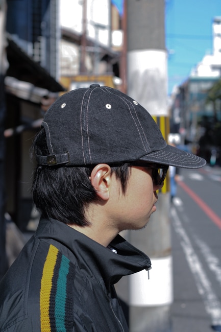 KIJIMA TAKAYUKI[キジマタカユキ] Recycled Denim 6Panel Cap