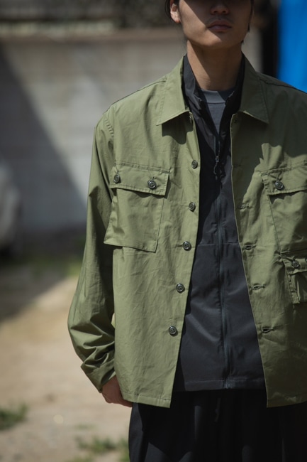 SASSAFRAS[ササフラス] G.D.U. Jacket - Supima Typewriter