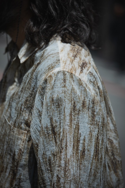 迷迭香[マンネンロウ] Mesh H/S Shirt
