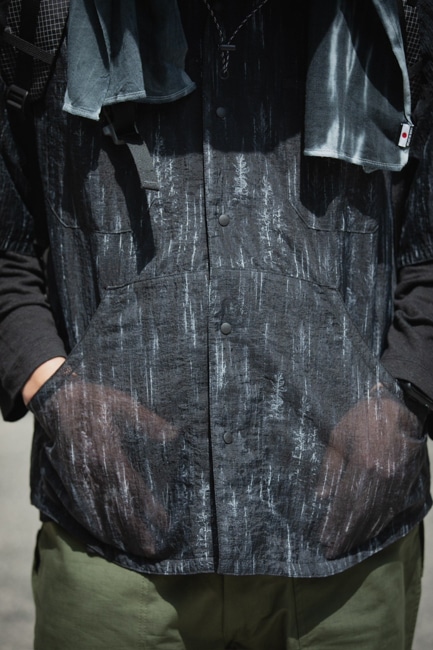 迷迭香[マンネンロウ] Mesh H/S Shirt
