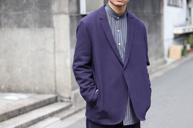OVERCOAT [オーバーコート] 23SS Dropped Shoulder Cardigan Jacket and Utility Pant