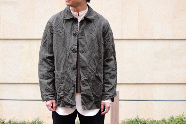 定価15万 新品★【23SS】CASEY CASEY RIVOLI ジャケット CASEY CASEY [ケイシーケイシー] 23SS RIVOLI JACKET