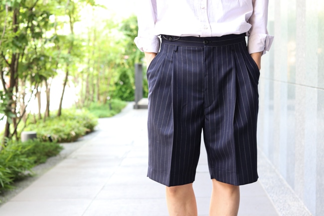 EESETT&CO[イーセットアンドコー] 2PLEATS SHORTS 