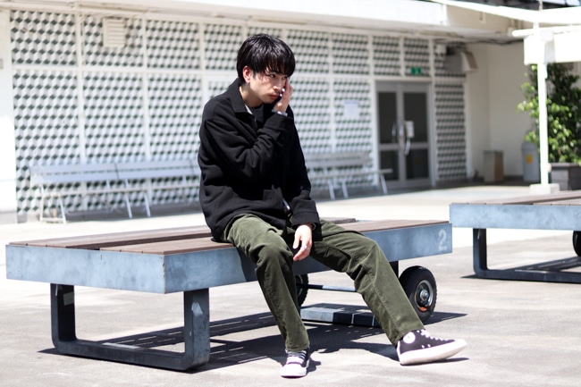 HANDROOM [ ハンドルーム ] LOFTMAN EXCLUSIVE MODEL ”5-POCKET CORDUROY PANTS” STAFF  STYLING