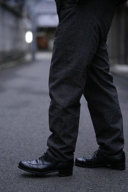 Bergfabel [ バーグファベル ] 2024SS チロリアンチェックWORKER SHIRTS・FARMER PANTS