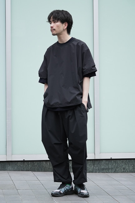 UNTRACE [ アントレース ] 24SS WATER REPELLENT 2W STRETCH SMOCK S/S