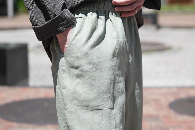 Gorsch [ ゴーシュ ] LINEN EASY TROUSERS