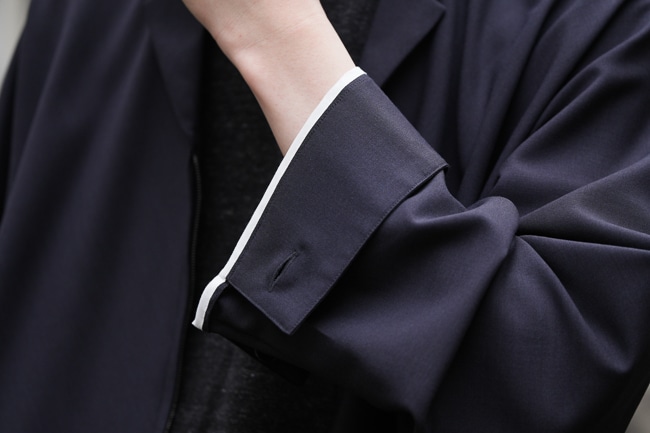 OVERCOAT [ オーバーコート ] Tropical Wool Zip-Up Blouson