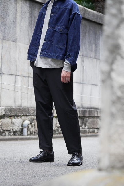 SCYE BASICS [ サイ ベーシックス ] LOFTMAN別注 4Way Stretch Loose Slacks