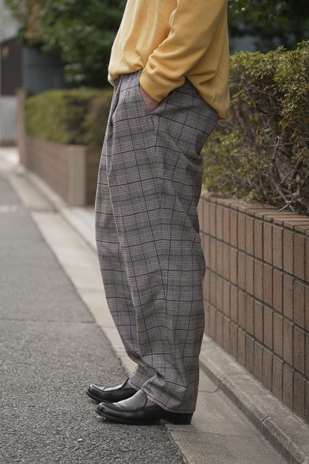 EESETT&Co. [ イイセットアンドコー ] Open Collar Shirt ( Lurie ) / Relax Trousers (  Edson )