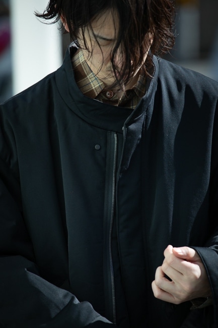 OVERCOAT [ オーバーコート ] Wool Gabardine Mods Coat With