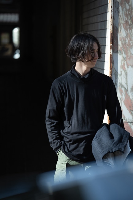 CLAMP LOW [ クランプ ロウ ] LOFTMAN別注 WOOL JERSEY HIGH