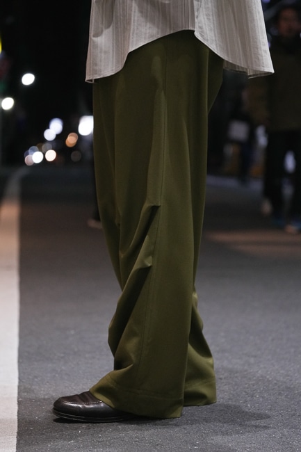 OVERCOAT オーバーコート 22SS WIDE LEG TROUSER OVERCOAT（オーバーコート）