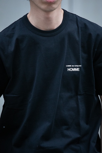 コムデギャルソンオム 25ssポケットロゴロンTシャツ COMME des GARCONS HOMME [ コムデギャルソン オム ] 2025SS 1st