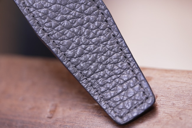 SCYE [ サイ ] SP SHRINK LEATHER BOX BUCKLE BELT
