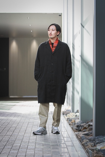 Outil manteau volvic アトリエコート-