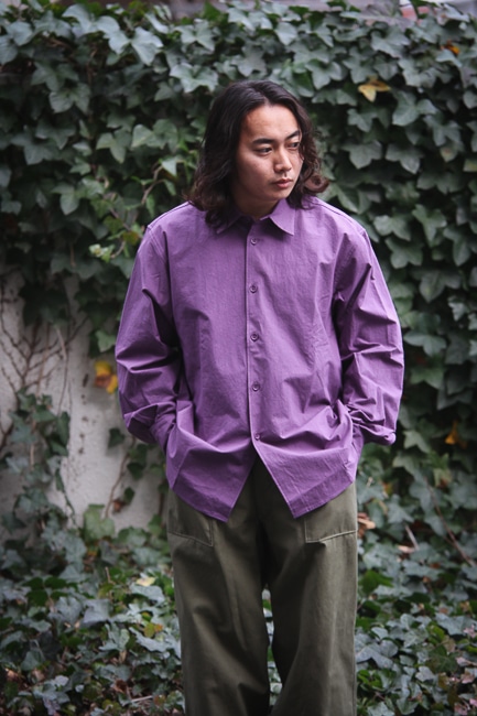 MAN-TLE [Weather Shirt -Bluebell-]