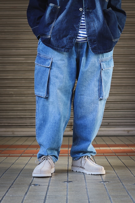 日本製・綿100% BROCHURE 1P DENIM Mサイズ SSZ | irai.co.id