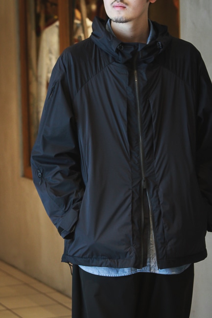 White Mountaineering BLK [Cordura Nylon Stretch Mountain Parka]