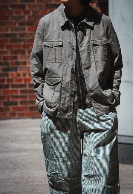 FRANK LEDER [60's Vintage Bedsheet Field Jacket]