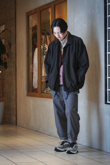 Porter Classic WEATHER TROUSERS 黒　ブラック　L