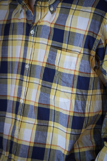 INDIVIDUALIZED SHIRTS [ロフトマン別注 6 Button BD Shirts -Madras 