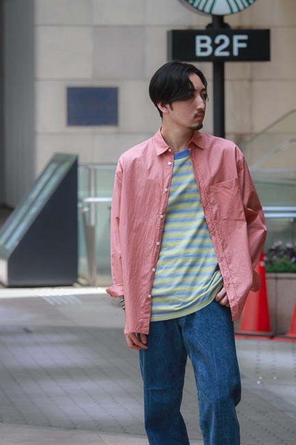 The CLASIK [Classic Shirt Relax Fit -Pink-]