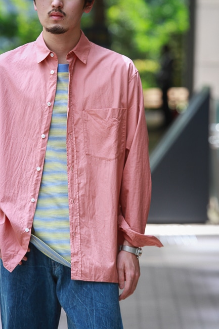 The CLASIK [Classic Shirt Relax Fit -Pink-]