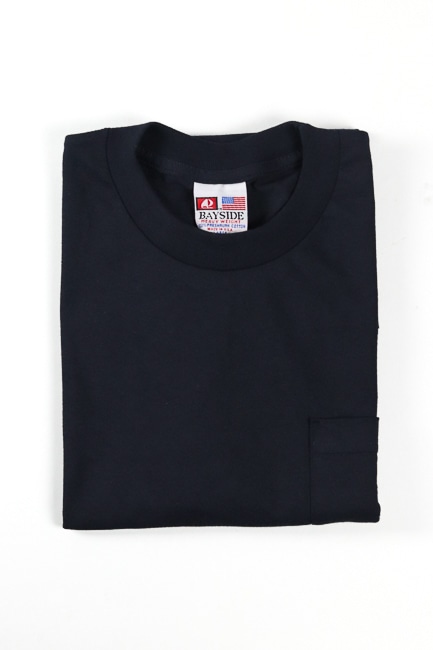 BAYSIDE [6.1oz S/S Pocket T Shirt]