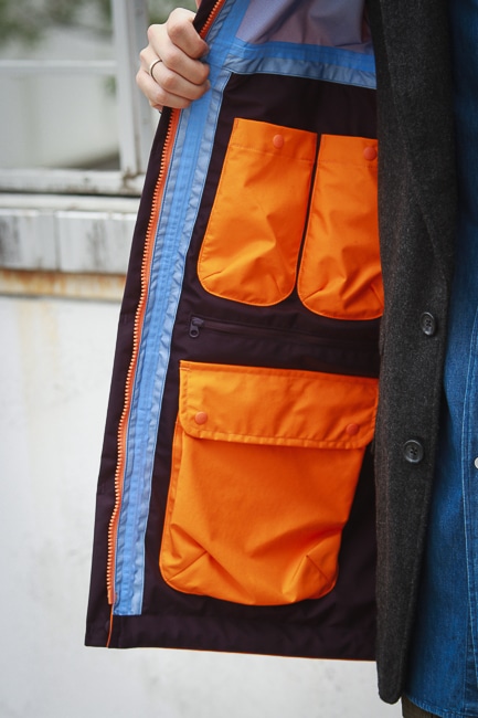 DAIWA PIER39 [Tech Alpine Shell Parka -Mango-]