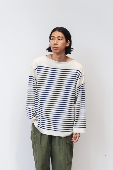 ★outil バスクシャツ ０ ★ Outil ウティ バスクシャツ 半袖 TRICOT HABAS SHORT OV-C003S