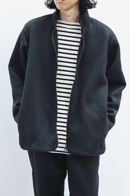 blurhms [Pe/Silk Fleece ZIP Jacket]