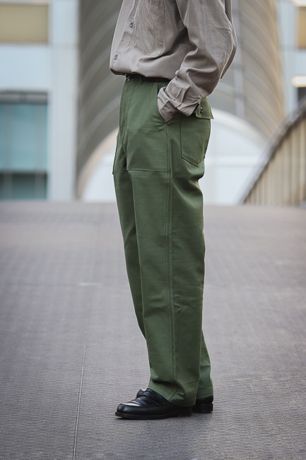 CIOTA [Baker Pants -Olive-]