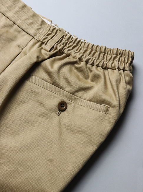 SCYE BASICS [LOFTMAN別注 San Joaquin Cotton Chino Loose Slacks]