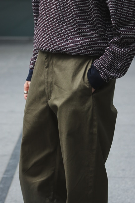 WORKADAY [Chino Pant -6.5oz Flat Twill-]