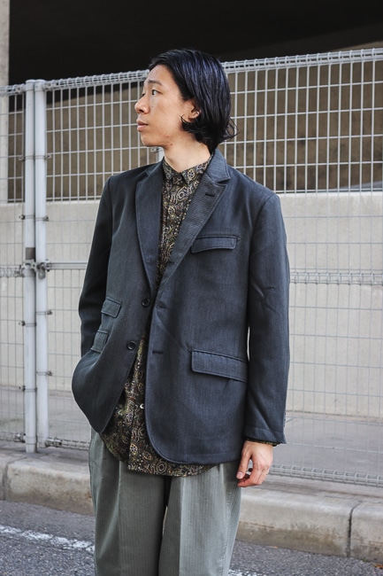 Engineered garments グレーカバーオール ENGINEERED GARMENTS カバーオールアウトレット 価格 通販