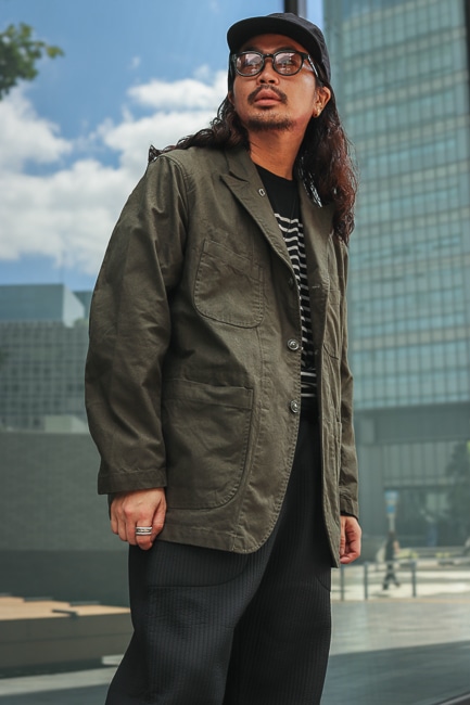 ENGINEERED GARMENTS [Bedford Jacket -Cotton Brushed HB-]