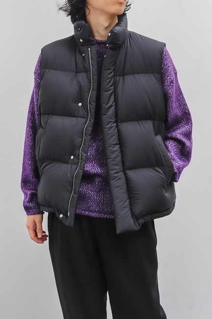 ジャケット・アウター SUPER LIGHT NYLON RIPSTOP DOWN VEST SUPER LIGHT NYLON RIPSTOP DOWN VEST #LIGHT KHAKI [A24AV03NL