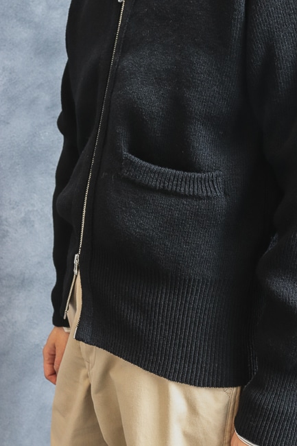 MHL. FELTED SHETLAND WOOL JKT/M/日本製