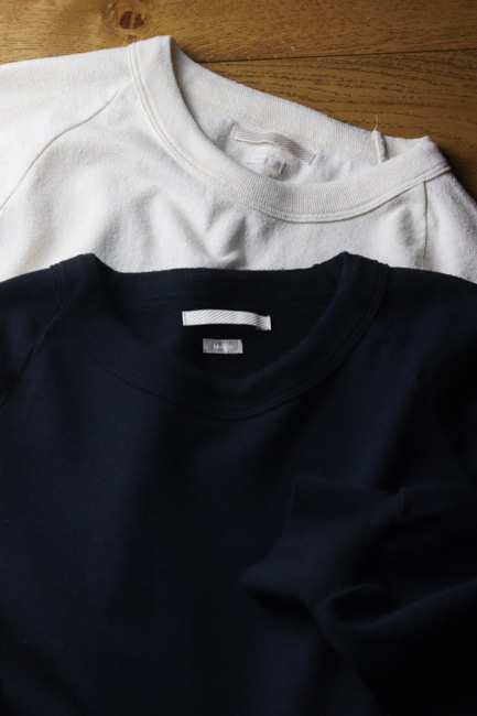 blurhms [Co/Silk Nep Harf-Zip & Raglan Tee]