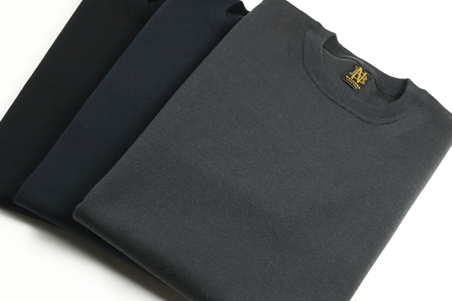 BATONER [Men 32G Smooth Wool Crew Neck]