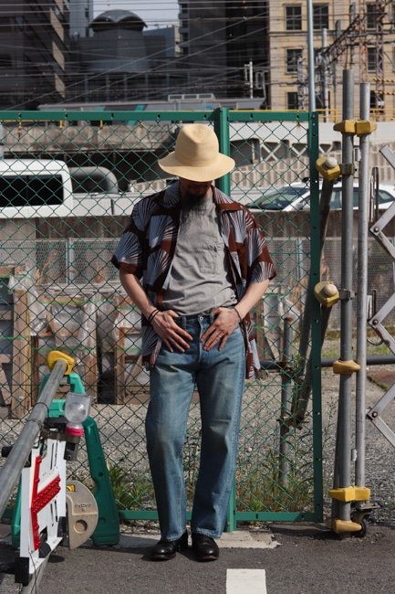 Aloha Blossom / アロハブロッサム アロハシャツ 44 LUCKY LUCKY / BLACK | Aloha Blossom (MEN)(アロハブロッサム