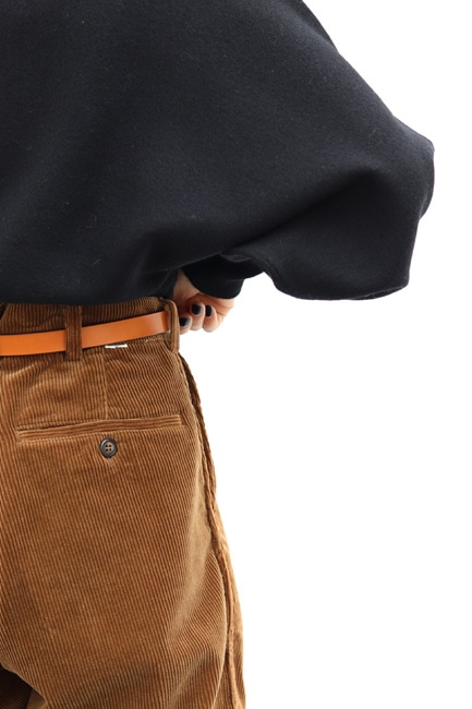 orSlow/オアスロウ】Two Tuck Wide Corduroy Trouser/ツータックワイド