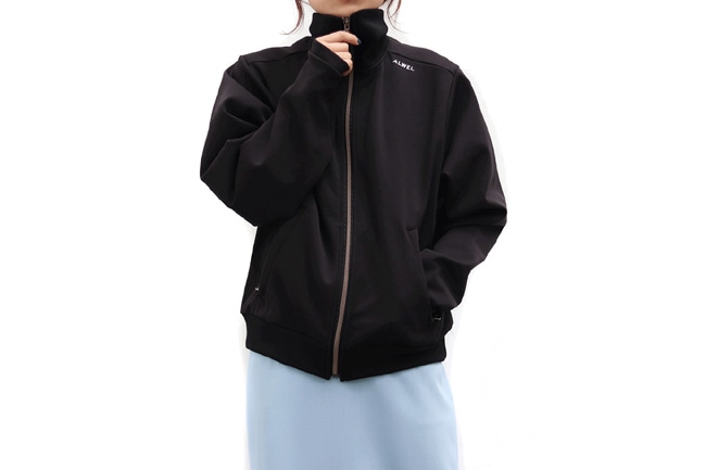 ALWEL/オルウェル】High Neck Track Jacket/ハイネックトラックジャケット